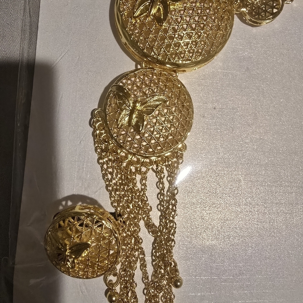 21kgp Dubai Jewelry- Elegant Gold Jewelry Set - Picture 6 of 8